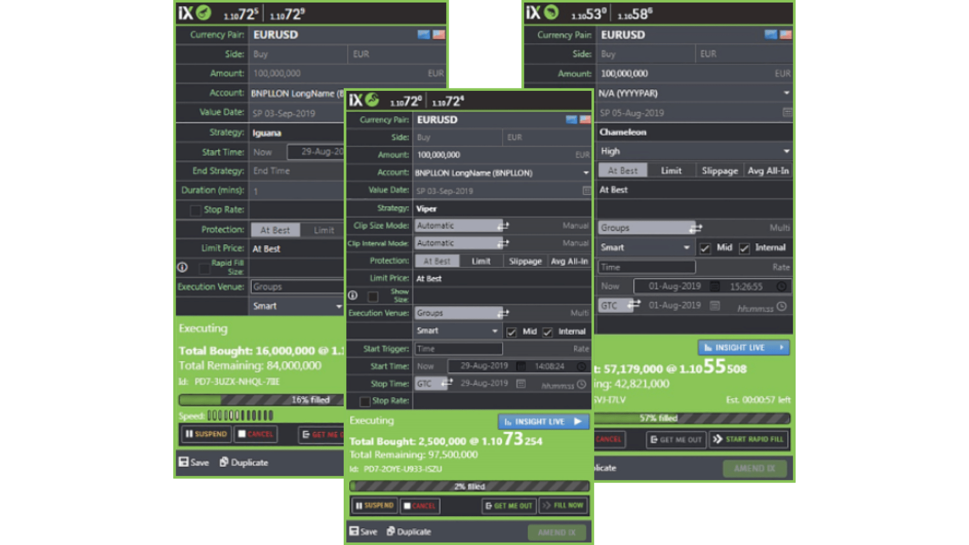 Intelligent Execution (iX)